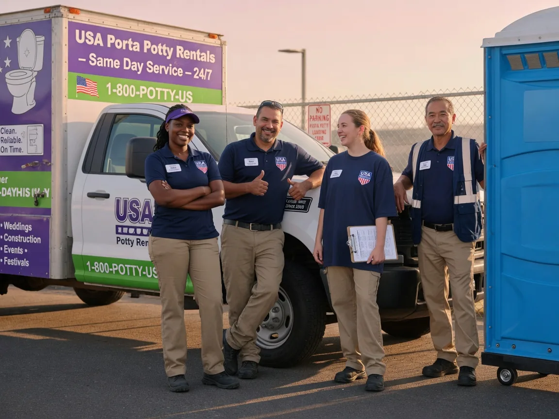 Porta Potty Rental company in Hillsdale, MI